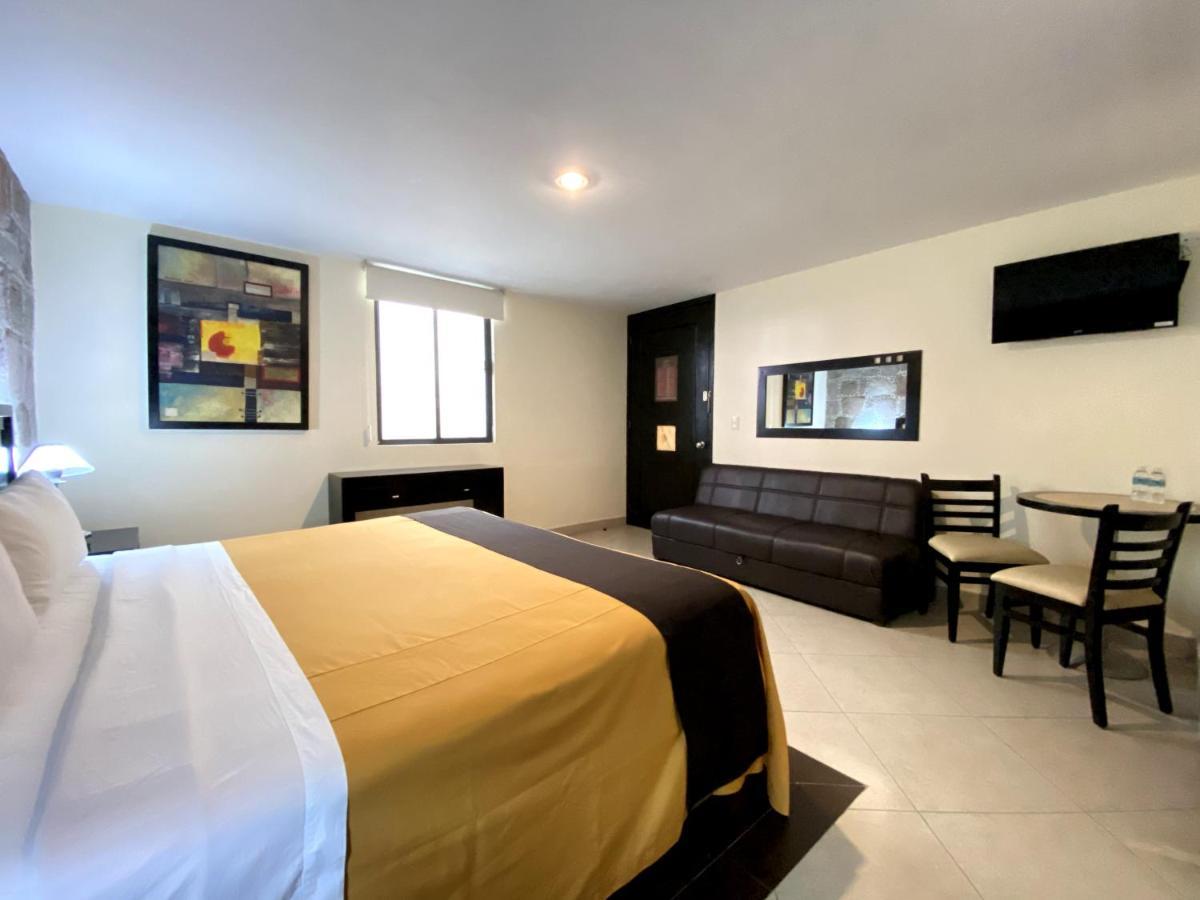 Hotel Escala Puebla Centro Bagian luar foto