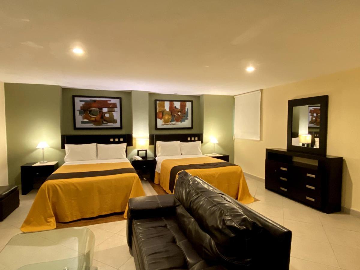 Hotel Escala Puebla Centro Bagian luar foto