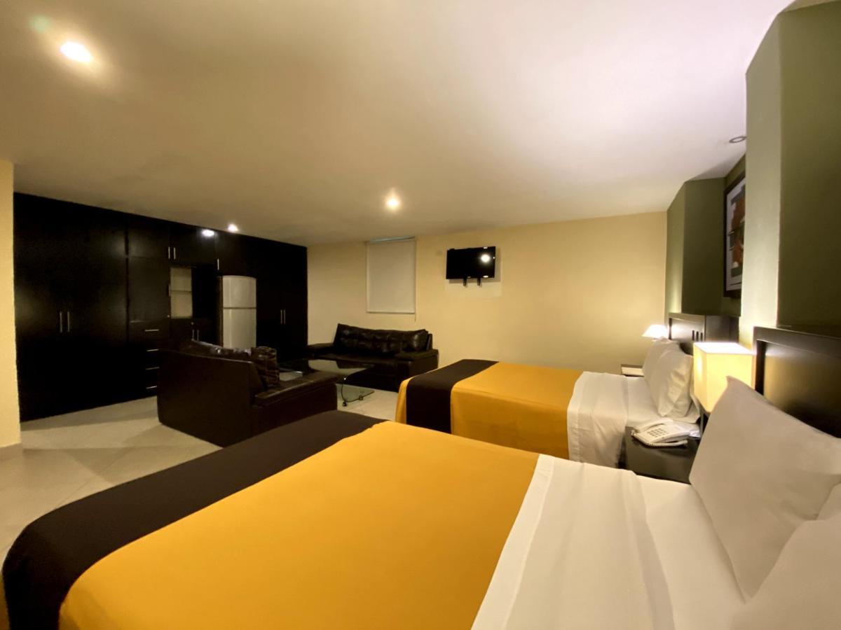 Hotel Escala Puebla Centro Bagian luar foto