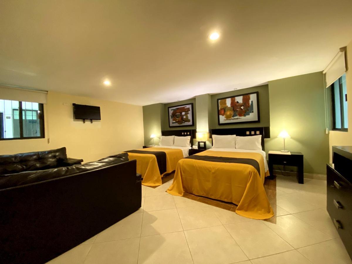 Hotel Escala Puebla Centro Bagian luar foto