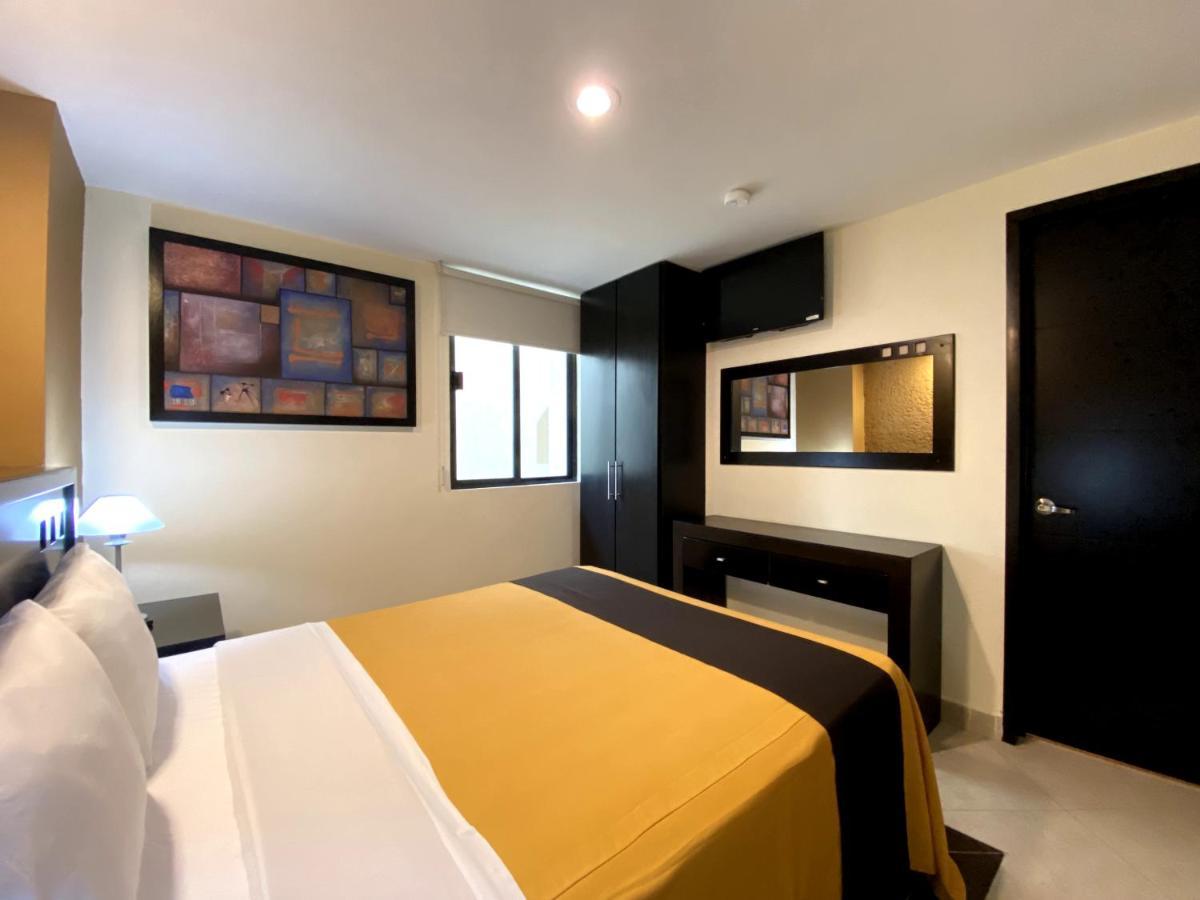 Hotel Escala Puebla Centro Bagian luar foto