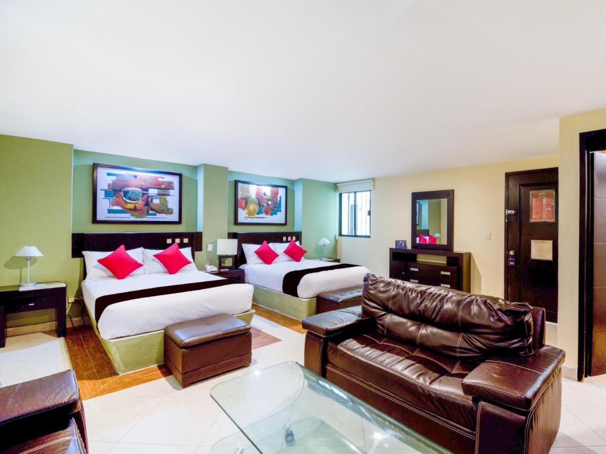 Hotel Escala Puebla Centro Bagian luar foto