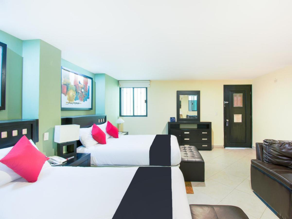 Hotel Escala Puebla Centro Bagian luar foto